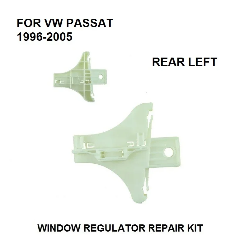 x1 PIECES FOR VW PASSAT WINDOW REGULATOR REPAIR KIT CLIP REAR LEFT SIDE NEW FROM 1996-2005