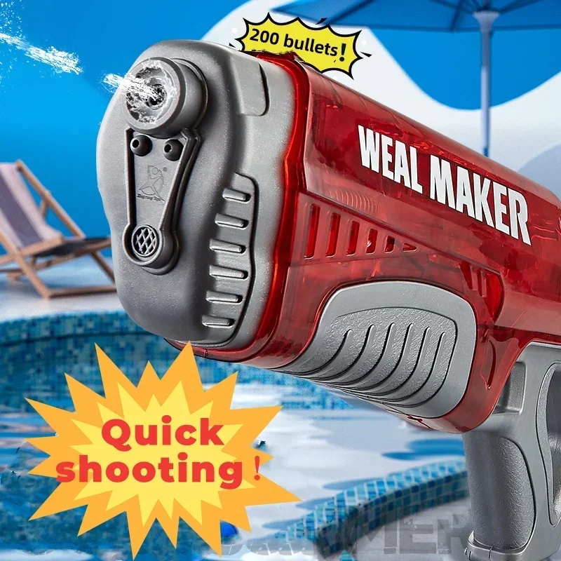 Volautomatisch waterpistool Speelgoed Grote capaciteit Hogedruk Water Blaster Soaker Guns Outdoor Zomer Zwembad Speelgoed Voor Jongen Kinderen Geschenken