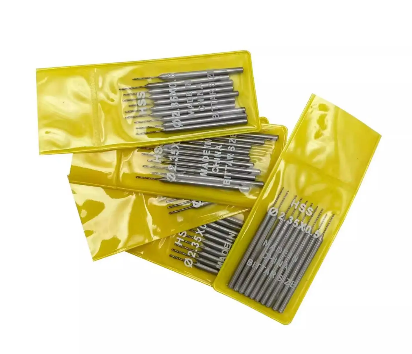 10PCS Drill Bit For Metal Wood Working Drilling Shank 2.35mm Jewelry Engraving Tool End Mill Woodworking Router Bit Wood Milling