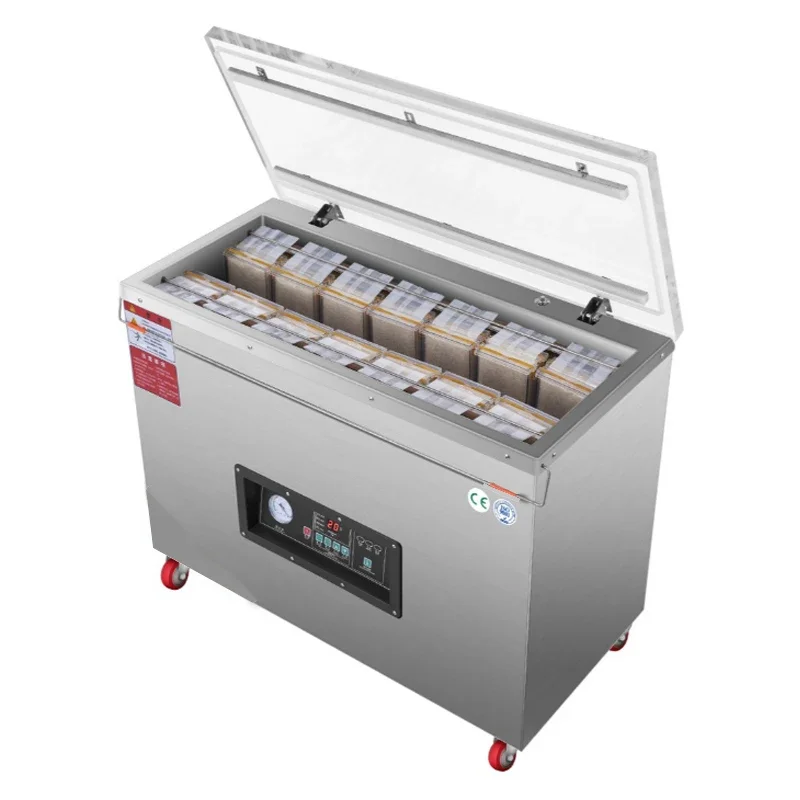 真空包装機商業全自動ステンレス鋼ウェットおよびドライプラスチック食品機器新鮮なシールメーカーを維持