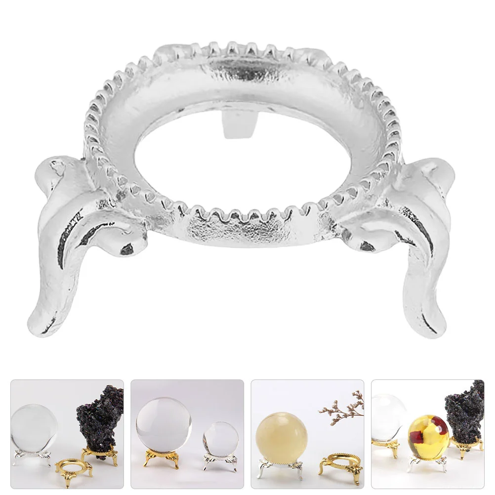 

Crystal Stand Premium Alloy Decorative Pedestal for Crystal Balls Home Decoration Exquisite Design Desktop Display