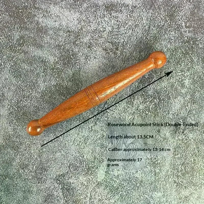 1PCS  Solid redwood Reflexology Sticks Foot Hand Massage Wooden Stick Tools Thai Face Neck Back Waist Massager Trigger Points