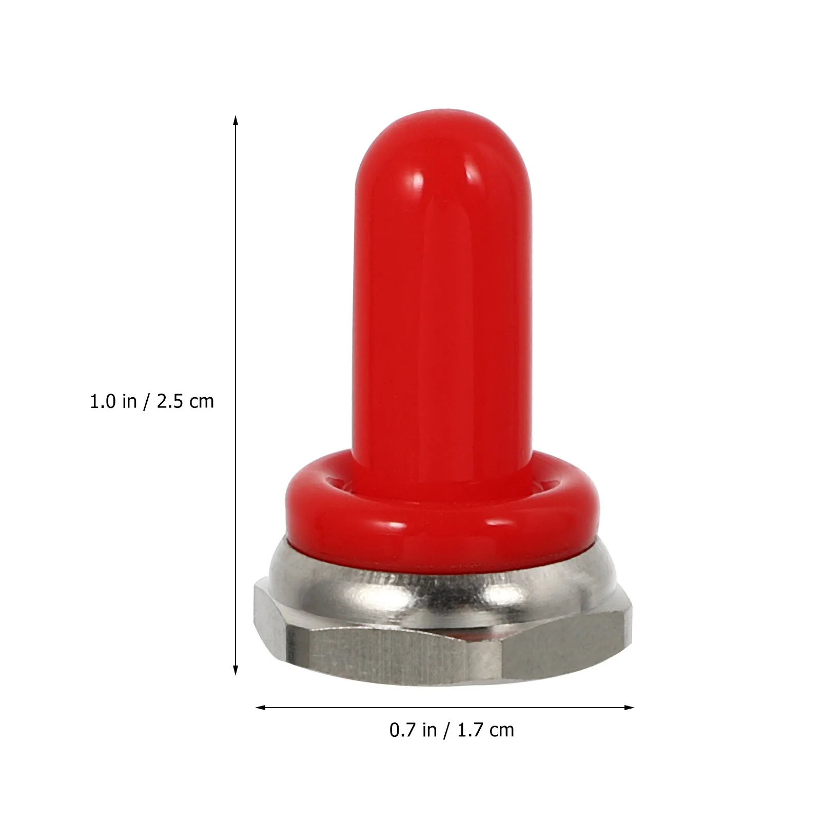 

5Pcs Safety Covers Waterproof Durable Rubber Toggle Protective Caps Suitable for Various Button Heads Home Office