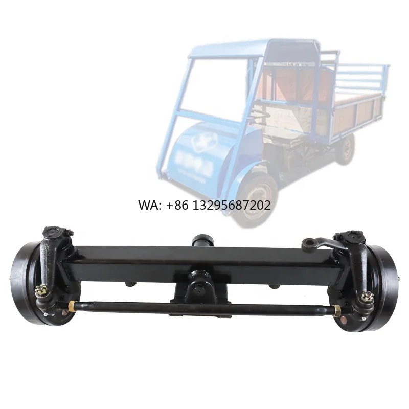 

Усиленная передняя ось в сборе с масляными тормозами и рулевым управлением, 3 тонны, для модифицированных четырехколесных транспортных средств, прочная стальная/железная конструкция