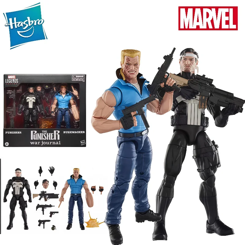

В наличии Hasbro Marvel Comics Legend Series Bushwacker Punisher Аниме Фигурка Модель Украшения Соберите игрушки Праздничный подарок