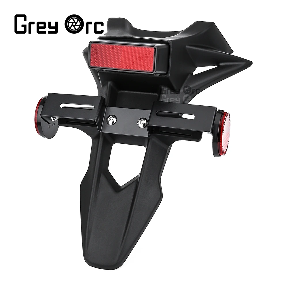 

GSXR1000 GSX-R 1000 Rear Fender Mudguard Cover License Registration Plate Taillight Bracket For Suzuki GSX R1000 K7 2007 2008