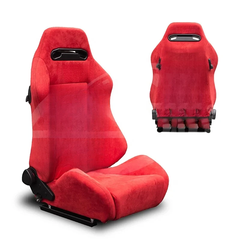 High Quality Modified Bucket Sport Racing Car Seat With Adjustable Slider for Auto Racing