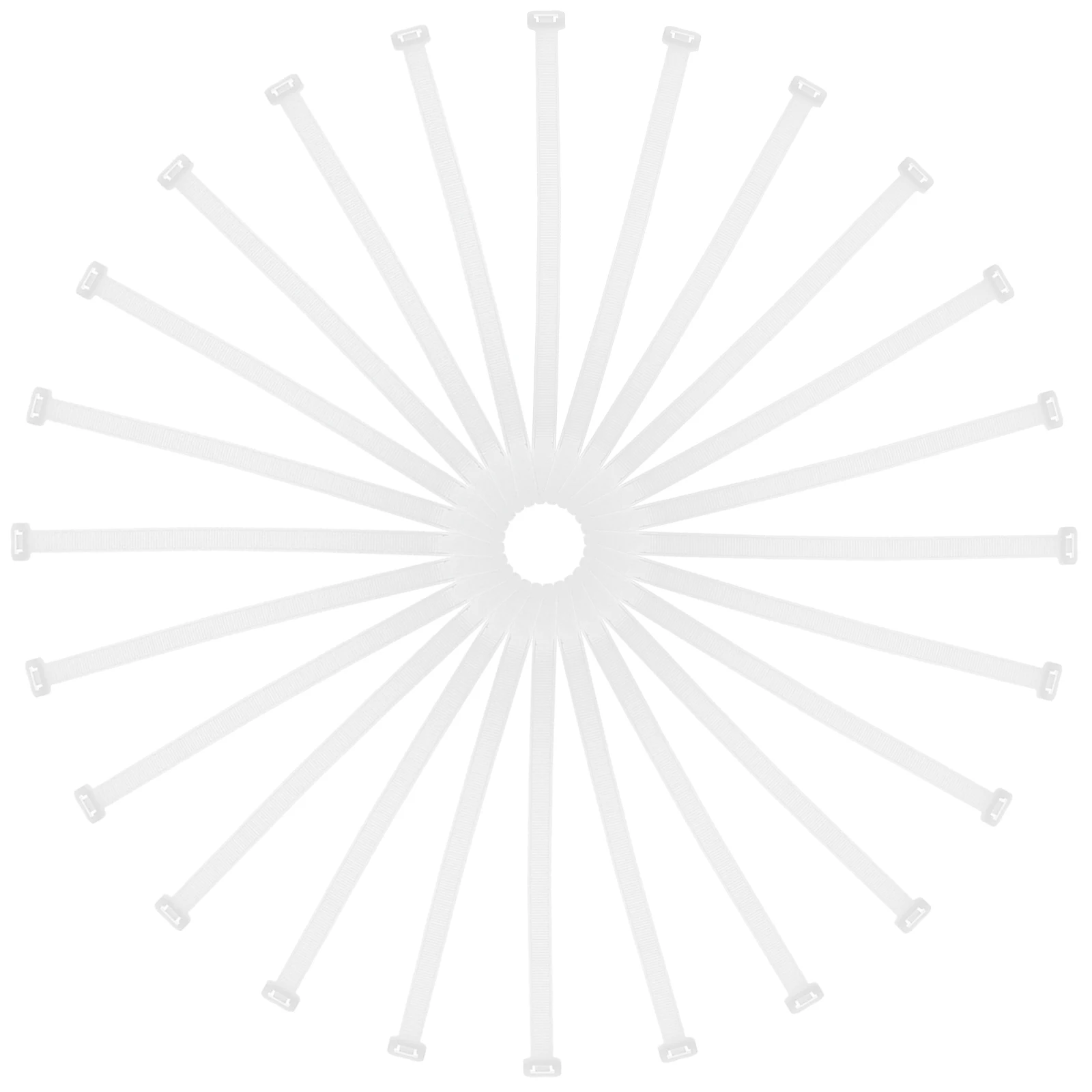 

500 шт. самоблокирующиеся стяжки-молнии, сверхмощные нейлоновые кабельные органайзеры для проводов и фиксации ветвей, стяжки-молнии