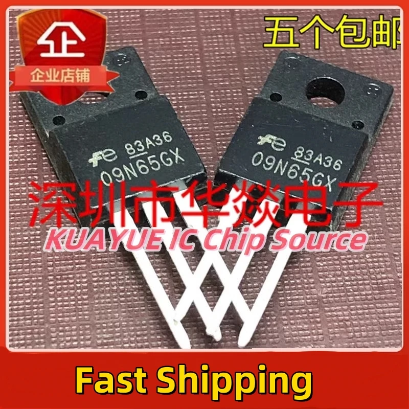 10PCS-30PCS  09N65GX   FMV09N65GX   TO-220F  650V  9A  Fast Shipping Quality Guarantee