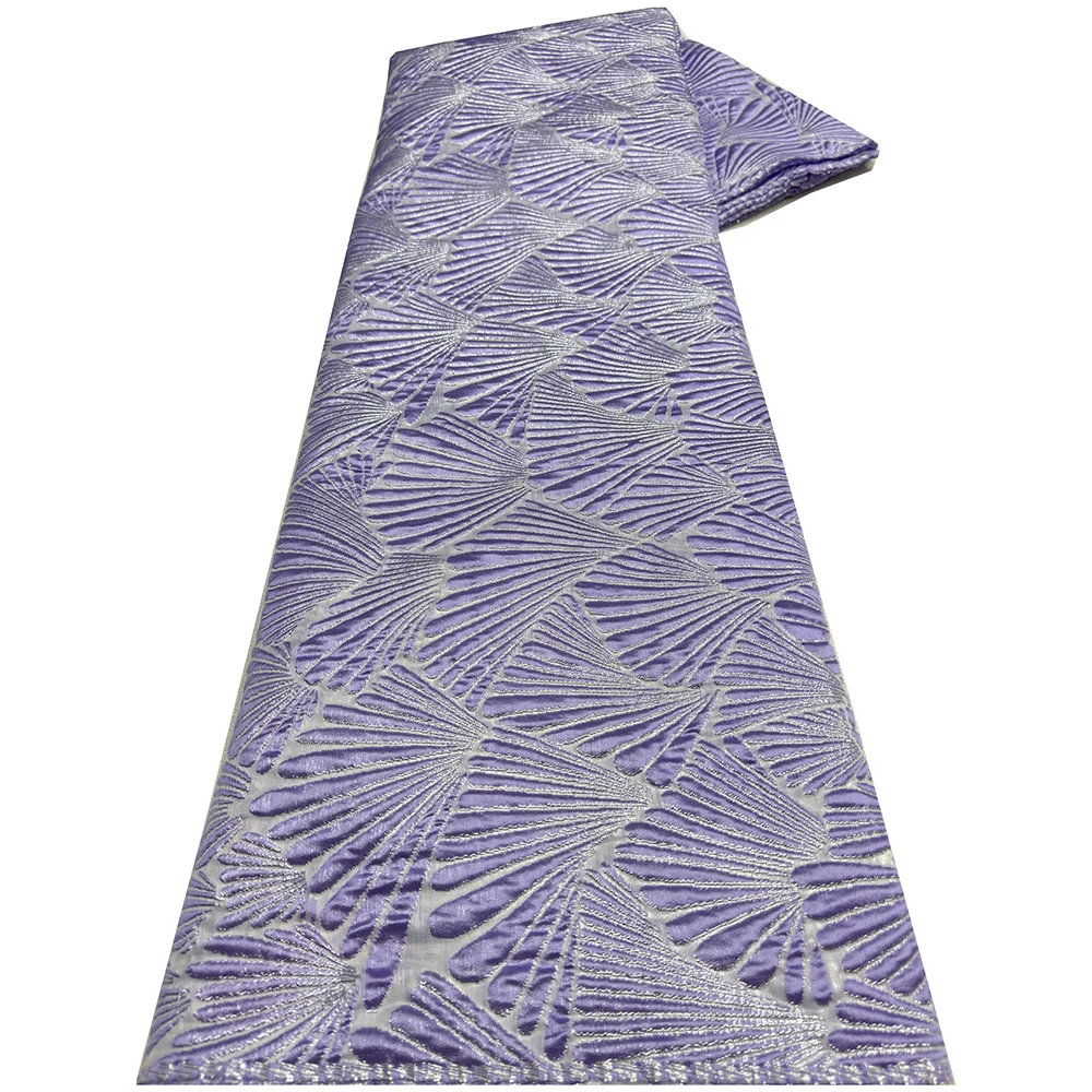 

New Design Gilding Brocade Jacquard Lace Fabric 2024 High Quality African Fabric Lace French Lace Fabric For Women Dress