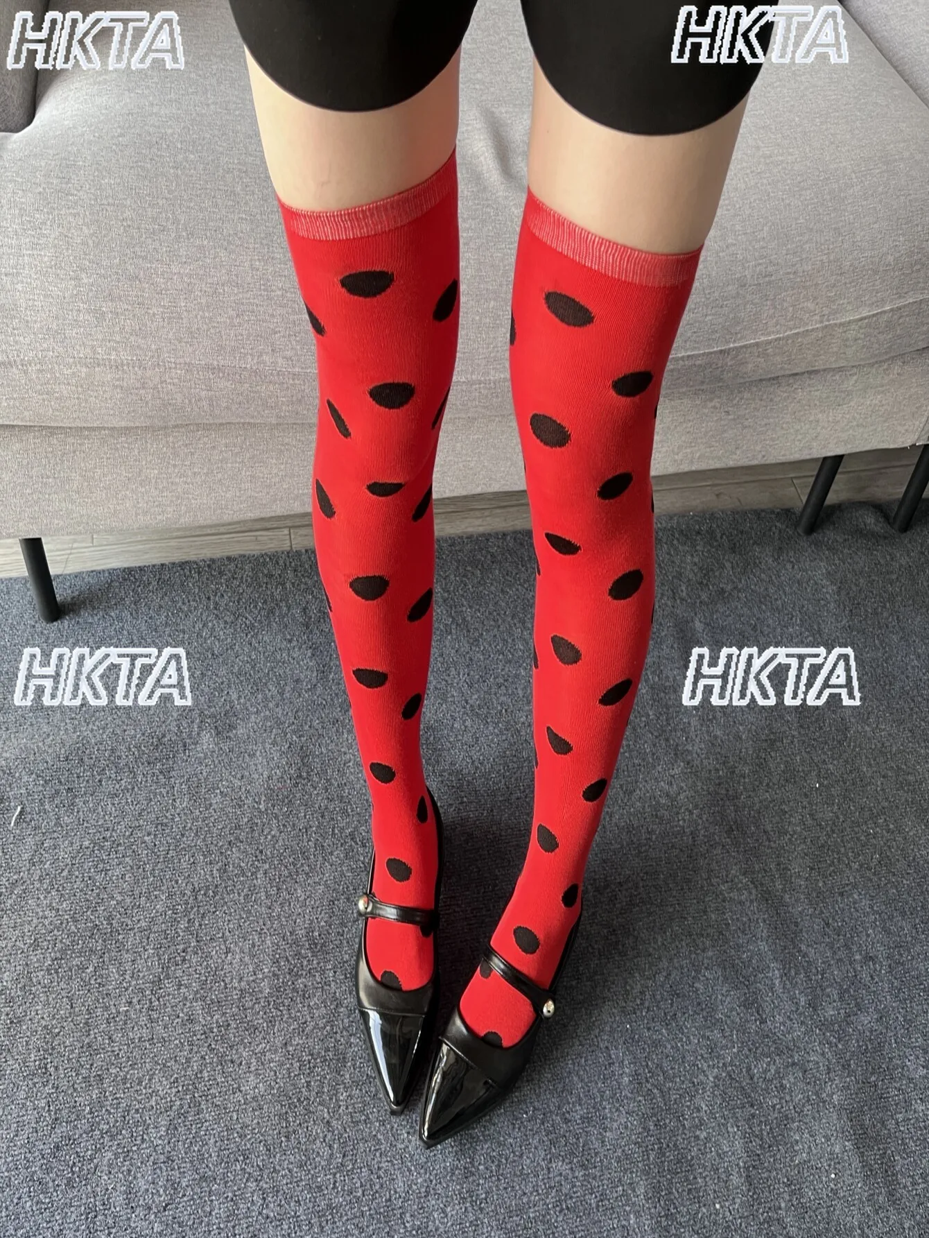 

Японские женские хлопковые утолщенные сексуальные ретро-гольфы до колена с эффектом увеличения объема ног, весна 2026, новинка