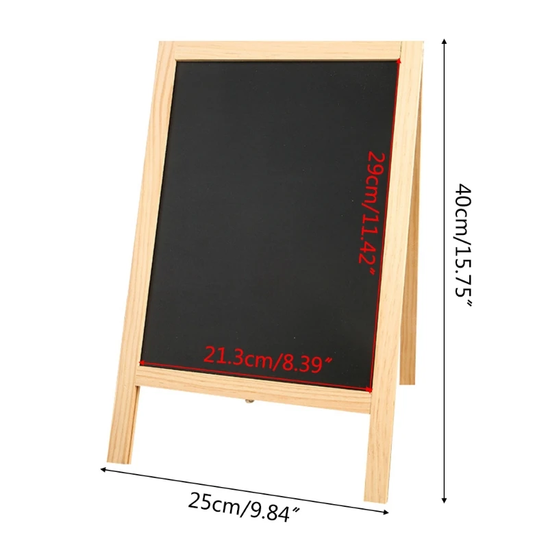 Настольная мини-доска с двойным мольбертом