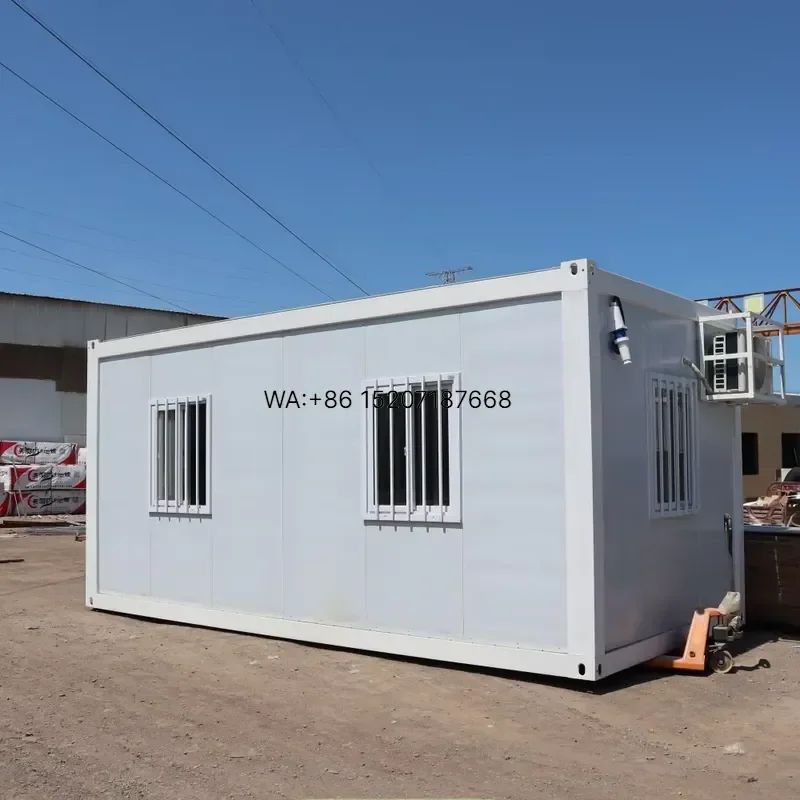 Wmwmnu for GQ Steel 20Ft Luxury Modular Container House Detachable Prefab Tiny Camping Home Made From Sandwich Panel Material