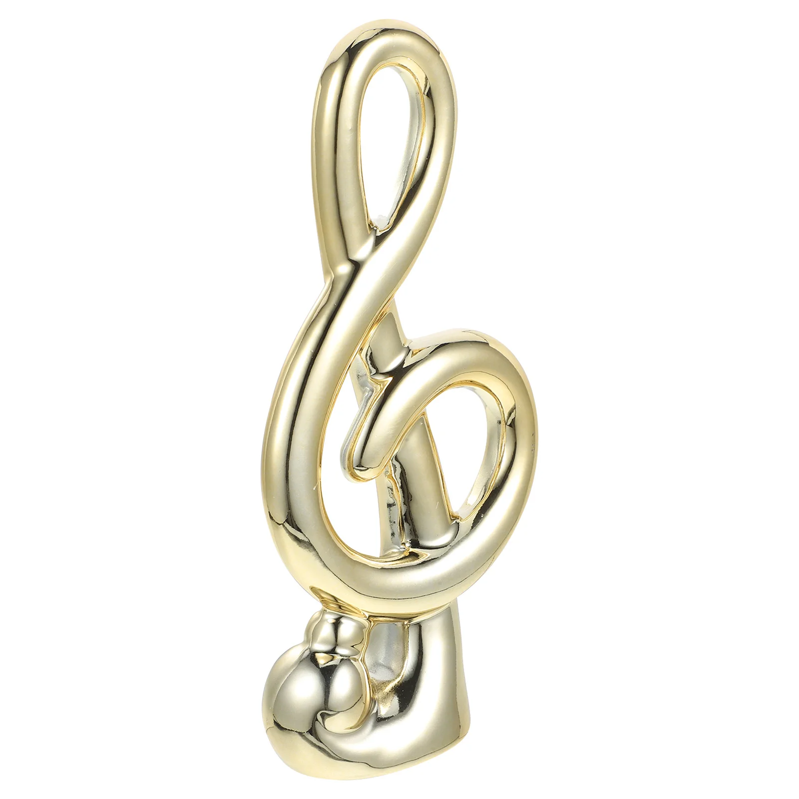 

Ceramic Music Note Statue Decorative Ornament for Desktop Table Living Room Mantelpiece Decor Ceramic Music Note