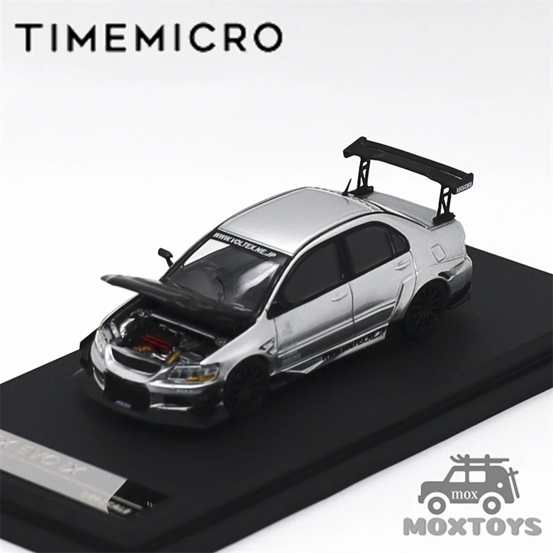 

Time Micro 1:64 EVO 9 LANCER EVOLUTION Silver Diecast Model Car