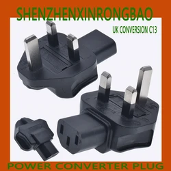 UK to IEC320 C13 1363/A Standard Power adapter, British BS1363 male to IEC320 C13 female Right Angle AC Plug, UK 3pin to PDU/UPS