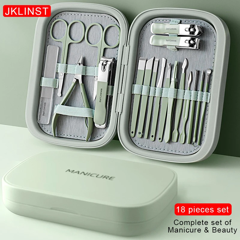 

Fashionable Compact Portable Facial Hand Foot Personal Care Tools, Cuticle Nipper Manicure Pedicure Set, Beauty Tool, Gifts