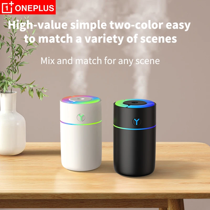 

OnePlus увлажнитель воздуха, очиститель воздуха, диффузор для ароматерапии, 230 мл, портативный диффузор ароматического масла, USB, красочный свет, спальня, автомобильный стол