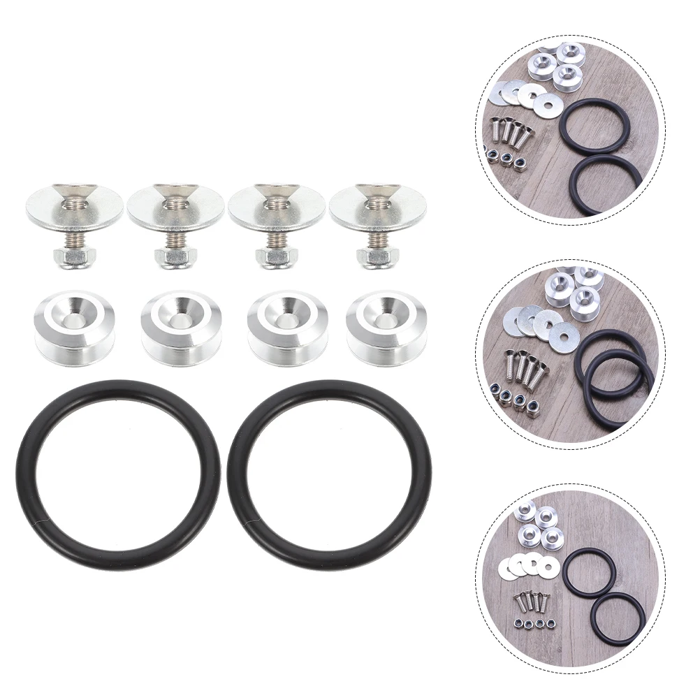 

1 set 1 Set Quick Release Fastener Durable Reinforced Pressure Resistant Easy Install Car Front Rear Bumper Clips Trunk Hatch