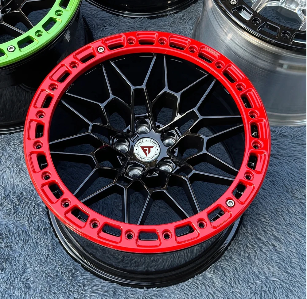 

New Design 17X 10 18X 9 19X9.5/10 Monoblock Beadlock Deep Concave Forged Wheels for 5X112 5X120