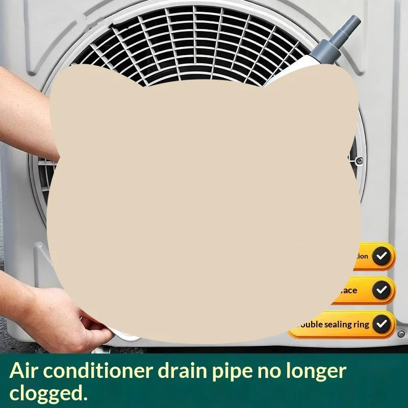 AC Drain Line Cleaner Tool HVAC Condensate Unclogger For Home Indoor AC Unit Clog Removal Water Leakage Fix Wet Dry Vac Supply