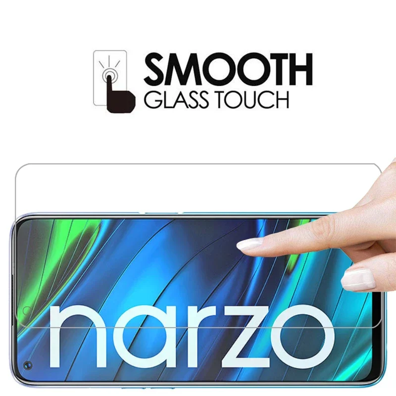 Case Voor Realme Narzo 20 Pro 20a Cover Screen Protector Gehard Glas Op Narzo20 Narzo20a A20 20pro Coque Realmi Reame Real Me