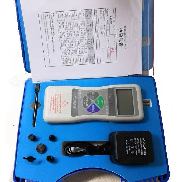 DS2 series digital push-pull force meter DS2-100N pull force meter 100N electronic push-pull force meter