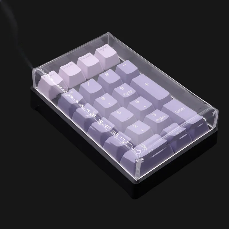 17 Key 21 Key Mechanical Keyboard Dust Cover Acrylic Cover Number Pad Cover Compatible 17 PAD 21PAD MOJO PAD K3 GK21