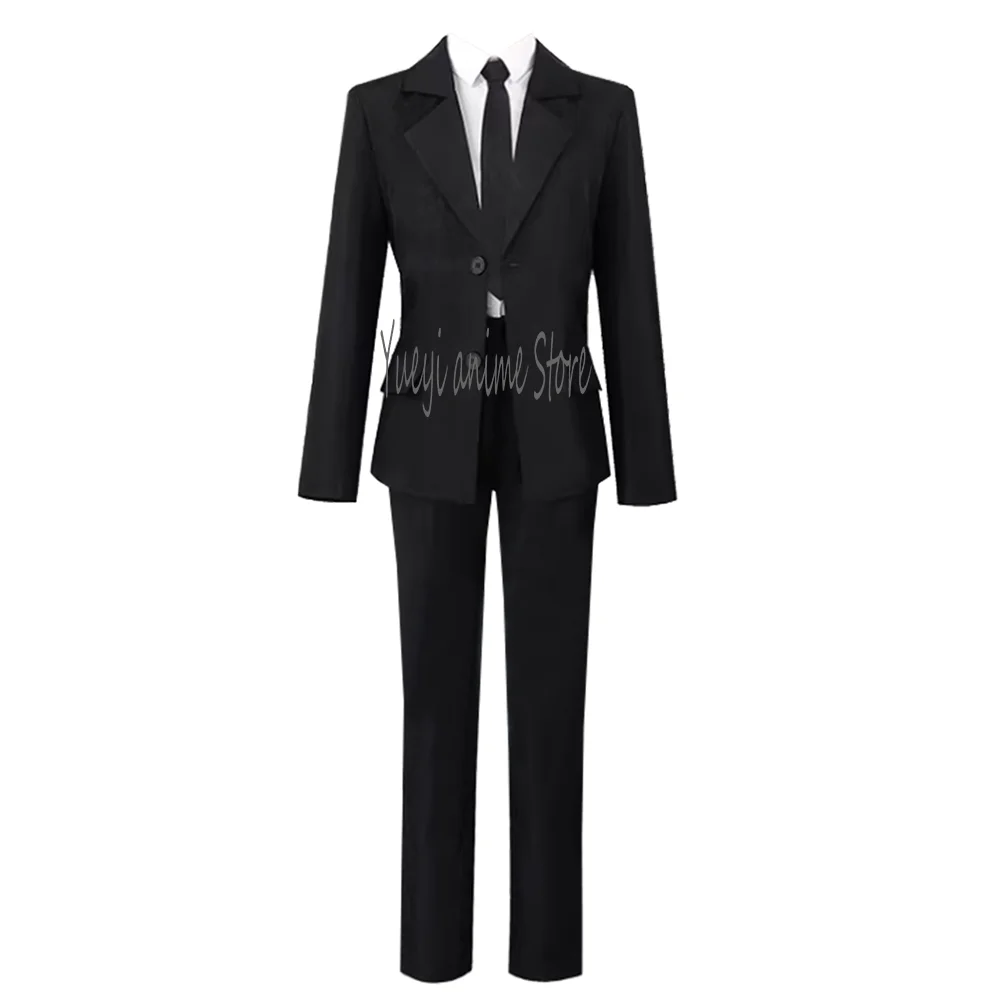 

Anime Cosplay Kogami Costume Black Suit Halloween Christmas Costume for Adult/men women cos