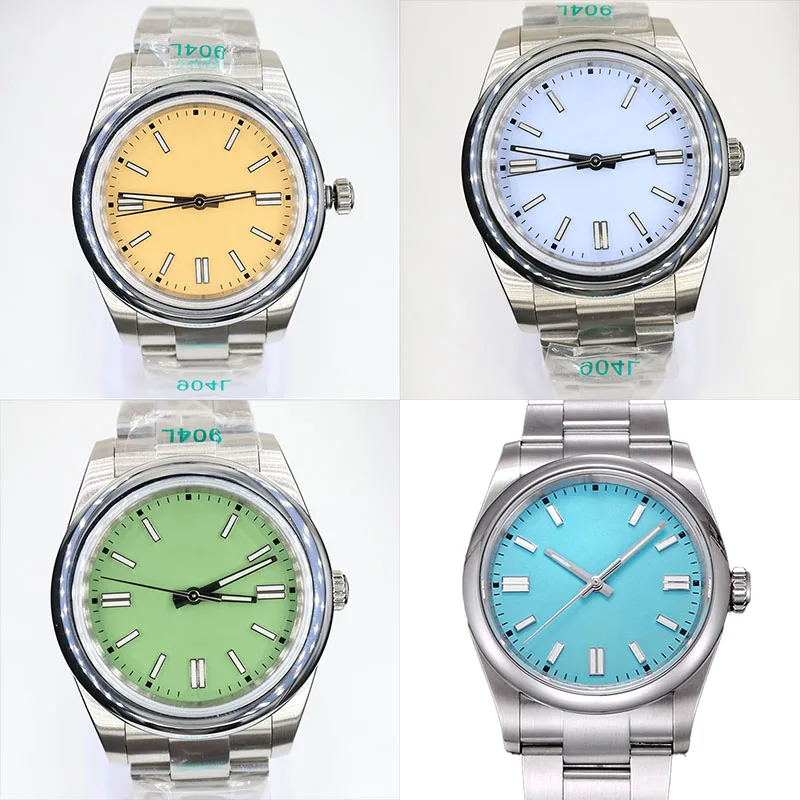 ساعة أوتوماتيكية للرجال والنساء 904L من الفولاذ المقاوم للصدأ في 31 ملم 36 ملم 40 ملم مصنوعة من إلهام رولكس