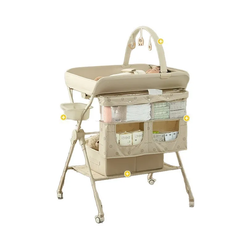 Babypods Diaper Table Installation-free Baby Care Table Foldable Diaper Changer Newborn Multifunctional Touch Table