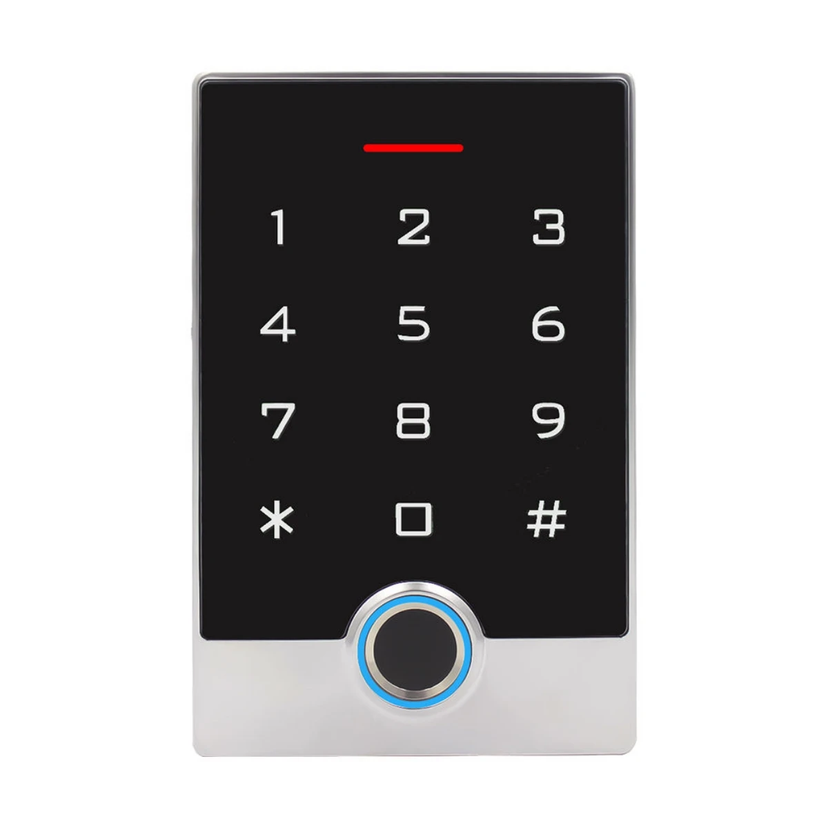 Fingerprint Access Control Keypad RFID Card Password Tuya WiFi Door Entry Controller WG26/34 Waterproof Standalone for Apartment view 4