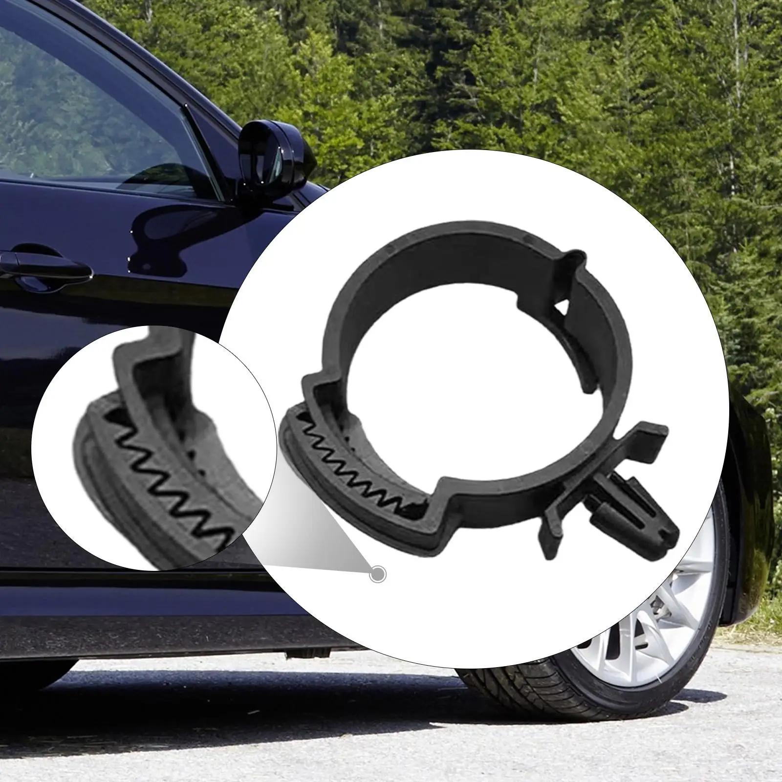 Car Motor Water Hose Clip PP Plastic Holder Auto Accessory Easy Install Replacement for Engine Cooling System