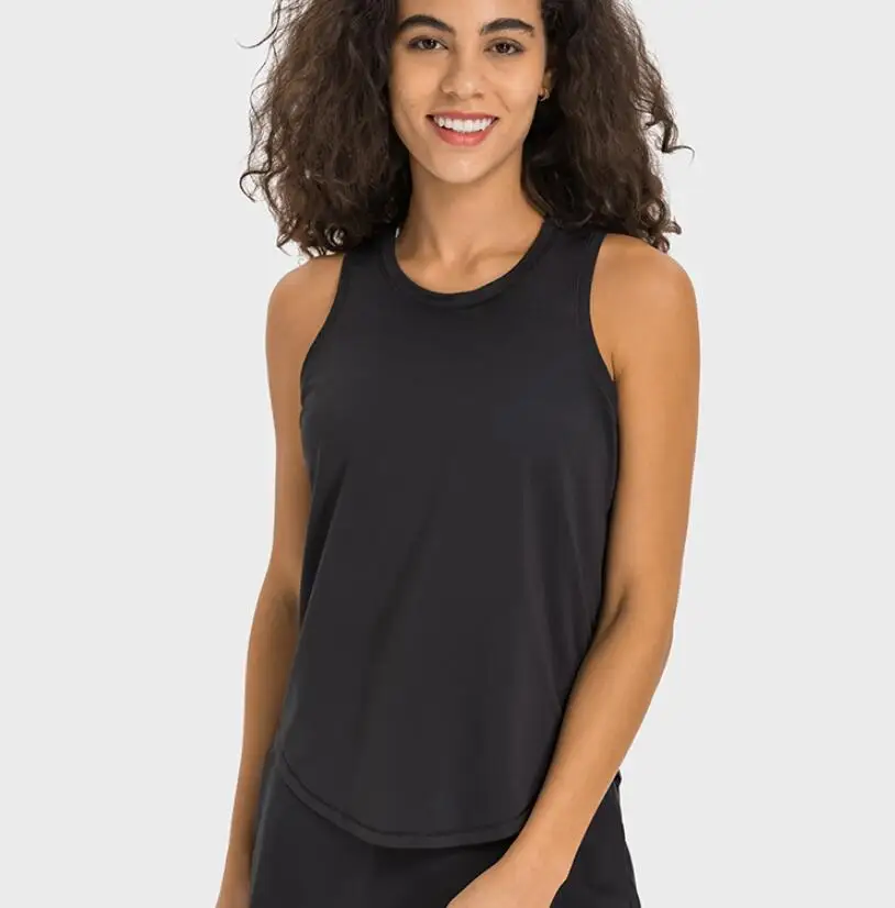 Tops de regata esportiva sem mangas para mulheres, monocromático, colete casual, verão, XS4, S6, M8, (L10), XL12)