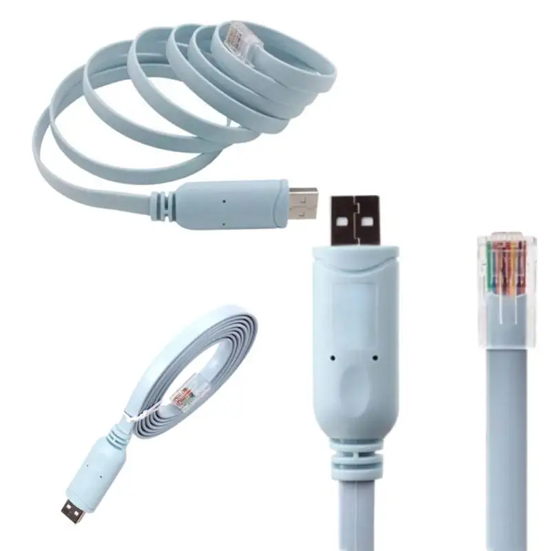 USB удлинитель RJ45 консольный кабель FTDI USB FT232R чип + RS232 переключатель уровня 1,5 м для маршрутизатора Cisco H3C HP huawei (link servic USB удлинитель RJ45 консольный кабель FTDI USB FT232R чип + RS232 переключатель уровня 1,5 м для маршрутизатора Cisco H3C HP huawei (link servic