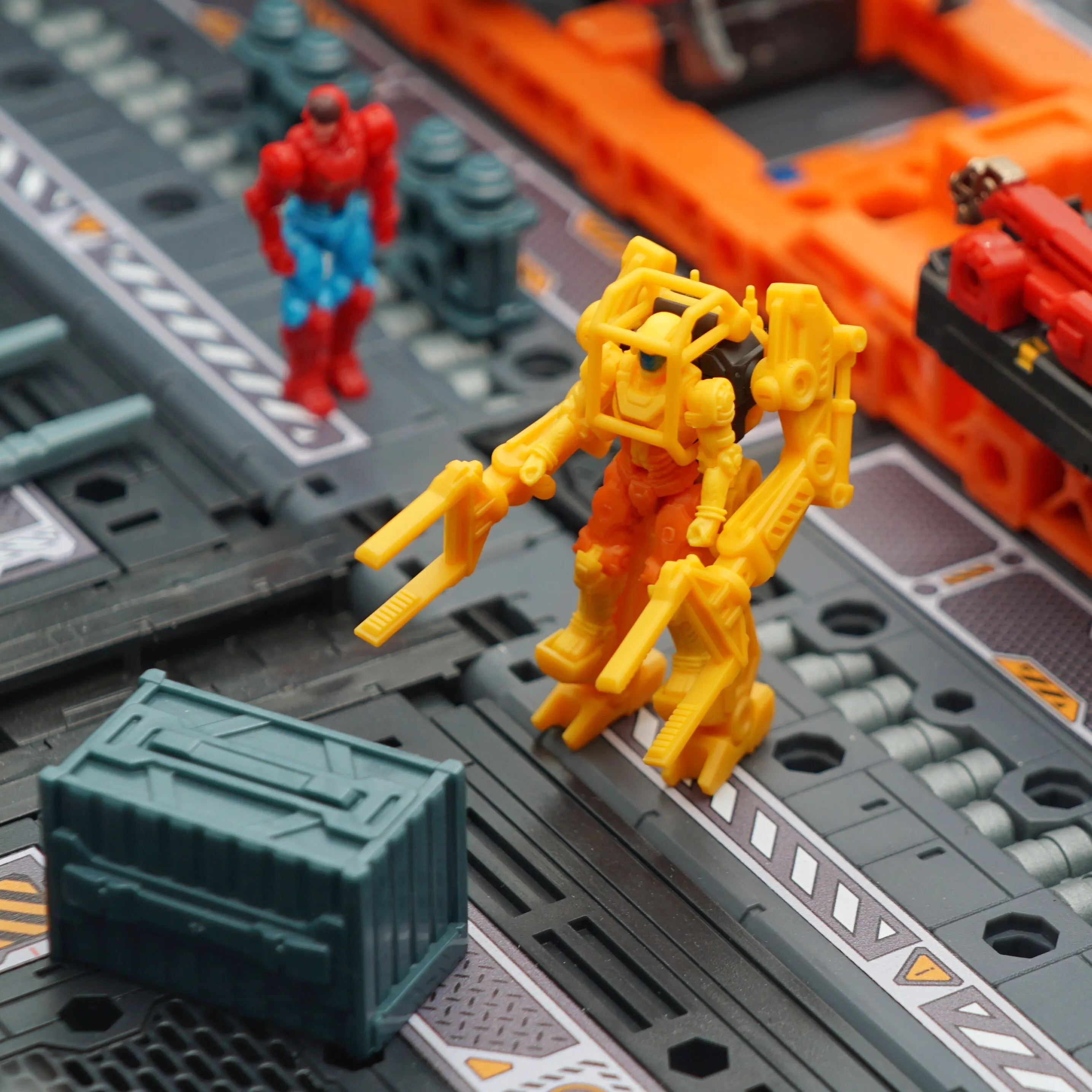 Экзоскелет Diaclone Engineering в масштабе 1:60, аксессуар для фигурок, пластиковая сборная модель для любителей и коллекционеров.