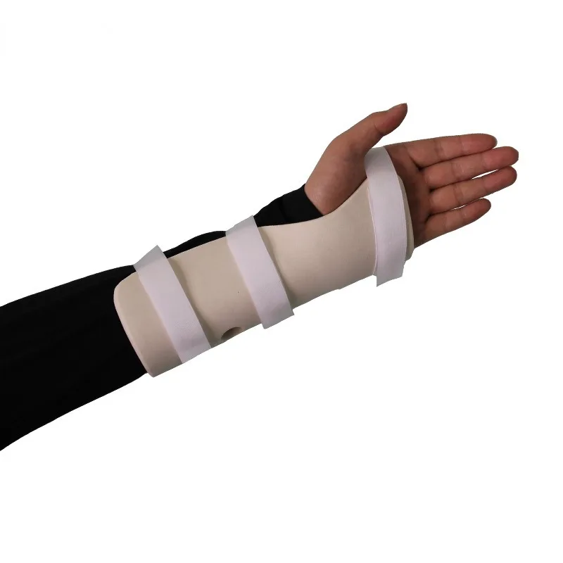 Medical Wrist Joint Injured Rehabilitation Support Breathable Radial Forearm Sprain Fracture Fixation Brace Plastic Hand Splint