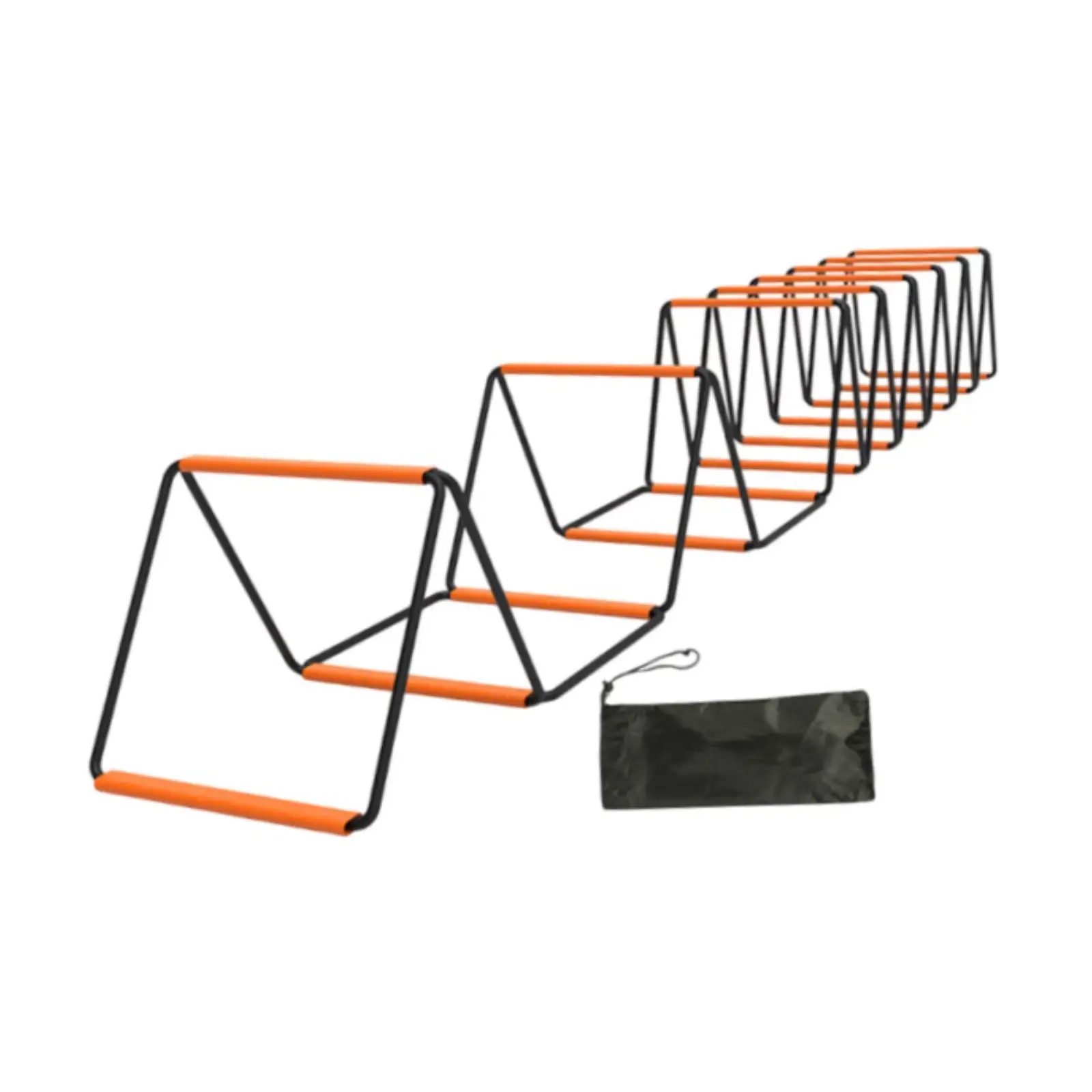 Escalera de Agilidad para Fútbol, Escalera de Velocidad Plegable, Entrenamiento de Agilidad para Pies, Escalera de Trabajo de Pies para Fútbol, para Entrenamiento
