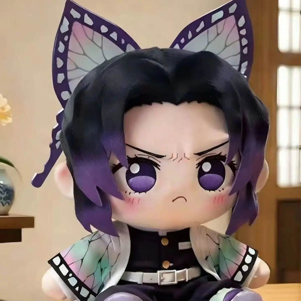 Gioco Tokitou Muichirou Tomioka Giyuu Anime Bella bambola di peluche Corpo Vestire Vestiti Peluche Peluche Figure Regalo 20 cm