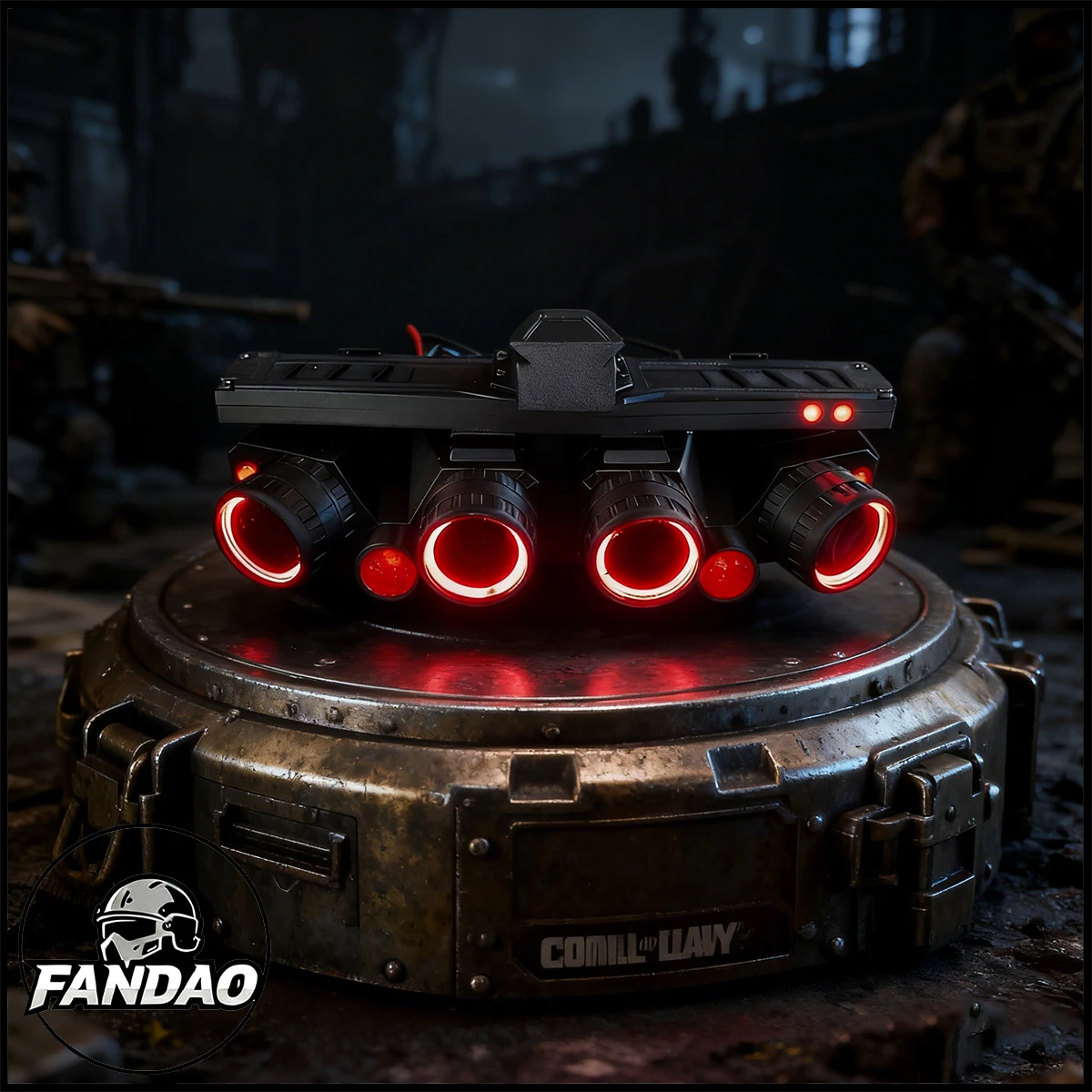 

COD Night Vision Goggles Model Koenig Cosplay Props Call of Duty Cool Illuminated NVG with L4G24 Tactical Helmet Set Accessories