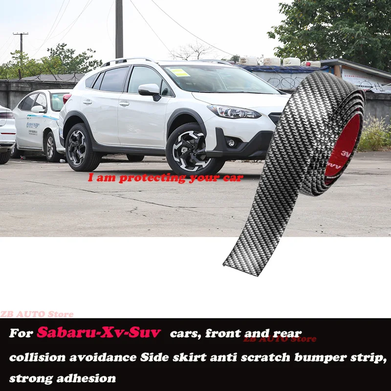 

Strong adhesive bumper strip, front and rear lip side skirts, collision and scratch resistant suitable For Sabaru Xv Suv