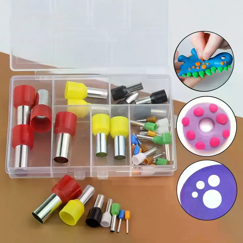 8/40Pcs Set Polymer Clay Earring Cutter Drop Dangle Clay Cutter Geometric Shape Clay Pendant Polymer Clay Tool Cookie Cutter DIY