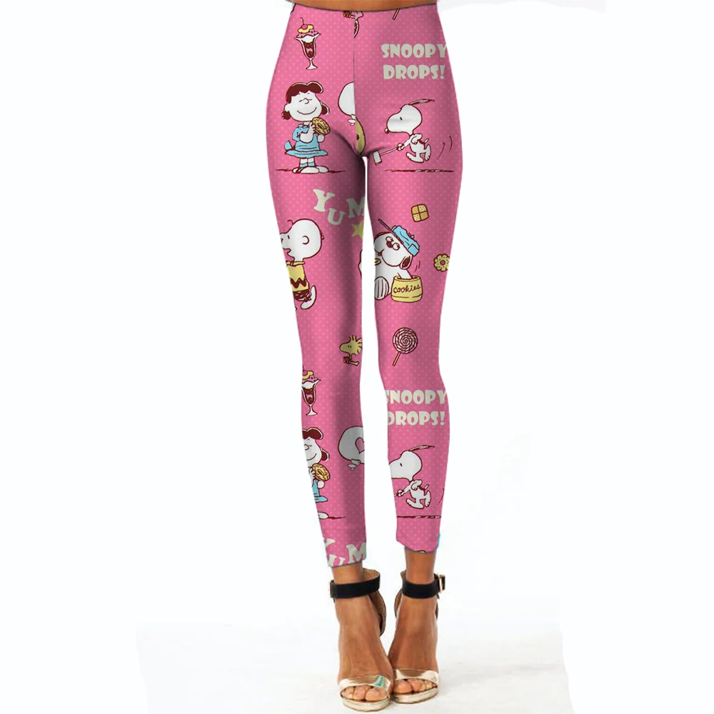 Nieuwe kleurrijke Disney Minnie Mickey Mouse-print Modieus en nieuw uitgaand sexy 9-punts onderbroek voor dames ﻿