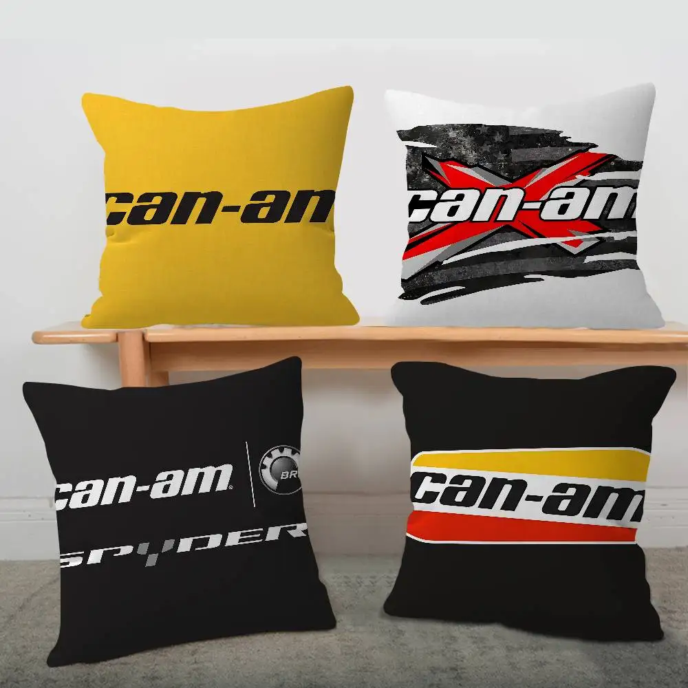 

Чехол для подушки с логотипом Can-Am Spyder, полиэстеровые подушки для дивана, декоративные подушки, декоративные наволочки для дома