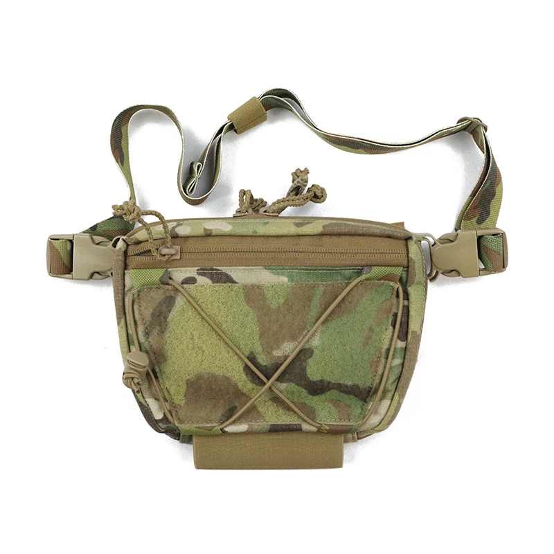 TW-P123 Delustering TwinFalcons Tactical Releasable Abdominally Integrated Drop Pouch CAG Delta Navy Seal DEVGRU Airsoft Milsim