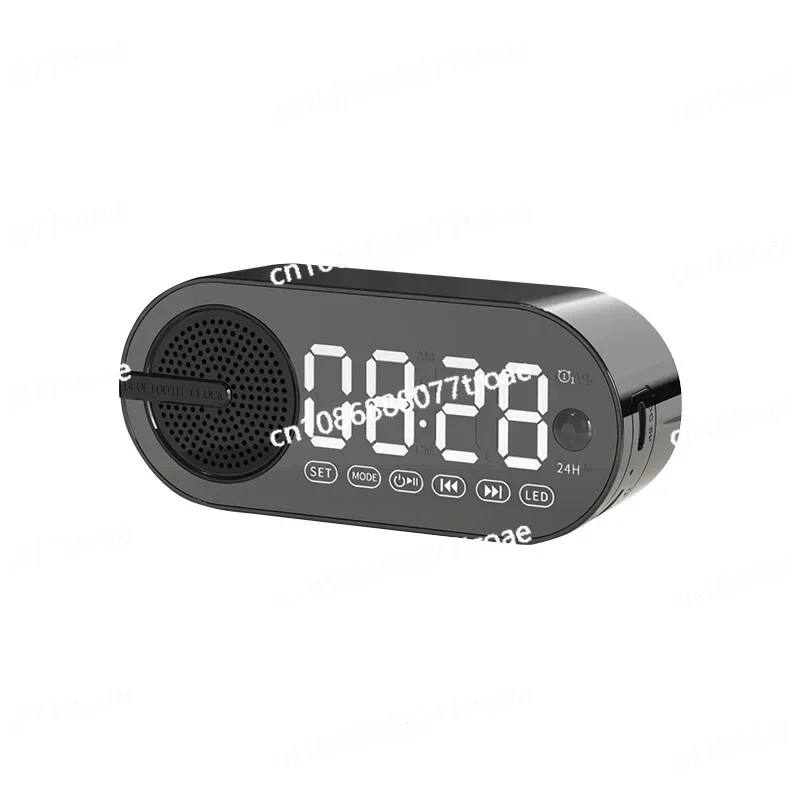 

Bluetooth audio speaker, small subwoofer, steel cannon radio, clock alarm clock