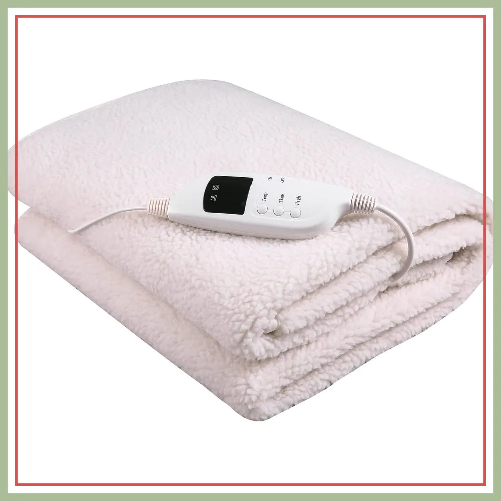 

Deluxe Fleece Massage Table Warmer, 12ft Cord, Max 88°F, Not for Bed Use