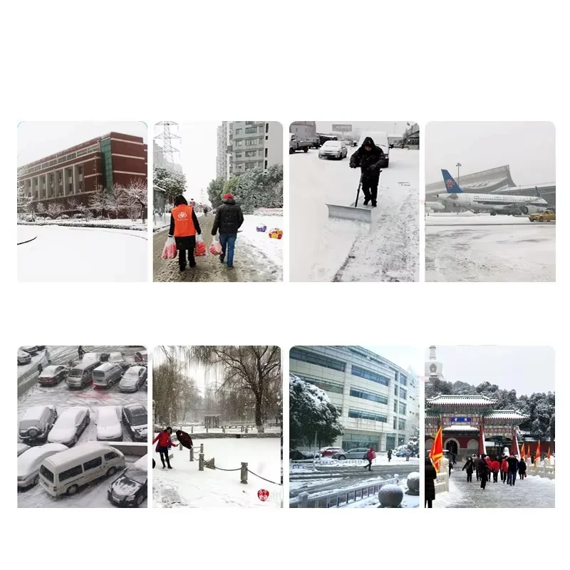 Multifunctional Hand Push Snow Plow Behind Road Snow Removal Machine Watchung Small Roller Snow blower Type Cleaning Snow