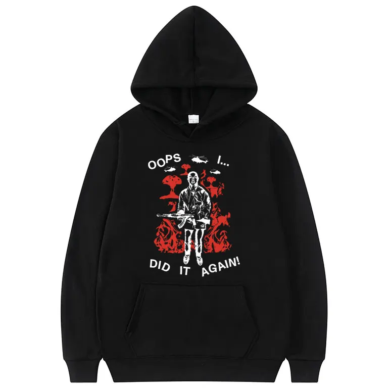 

Oops I Did It Again Punk Britney Spears Graphic Hoodie Male Casual Vintage Sweatshirt Men Women Oversized Fleece Cotton Hoodies