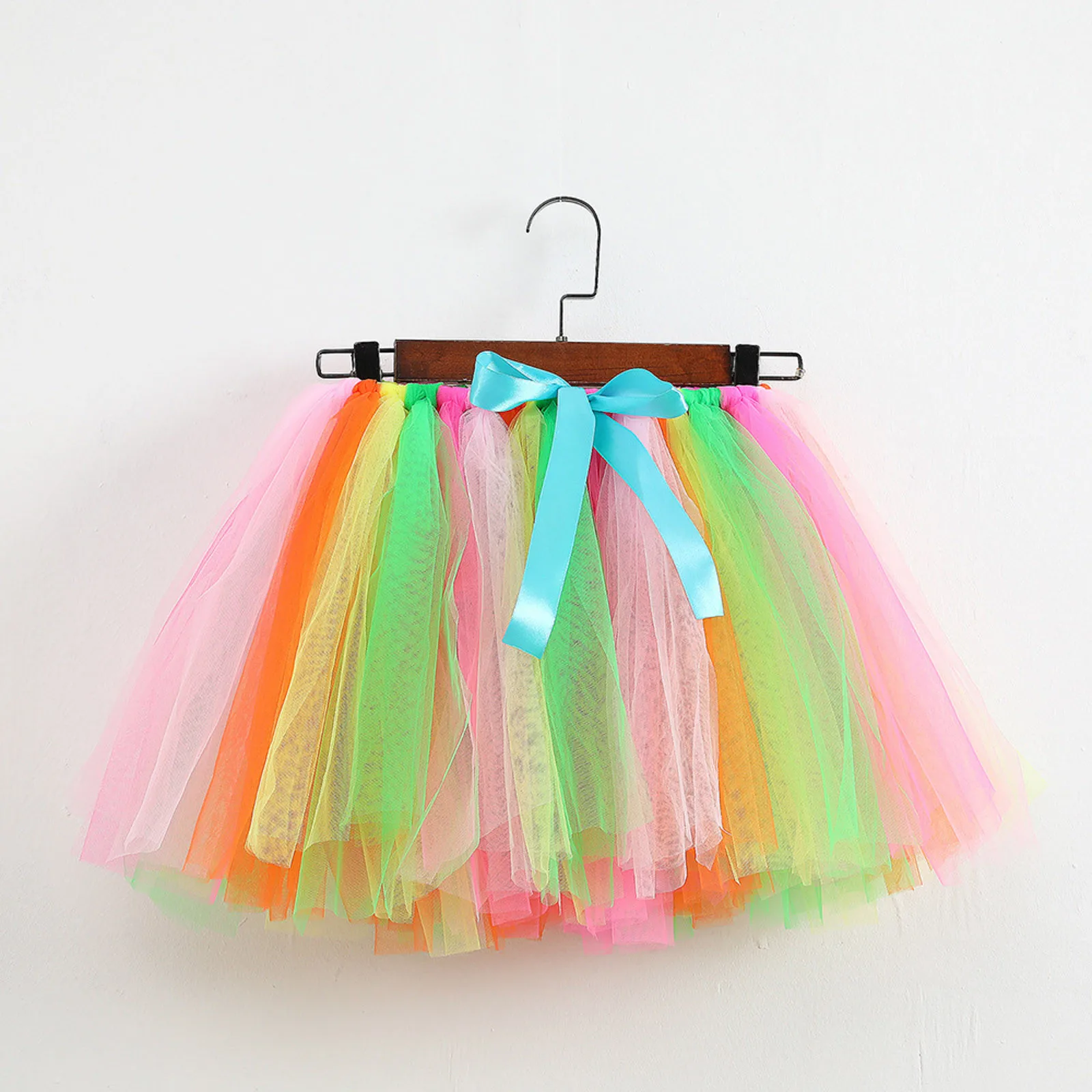 

Kids Girls Tulle Tutu Skirts Holiday Birthday Party Ballet Skirts Dance Performance Costume Skirt Girls Dressy Up Mesh Skirts